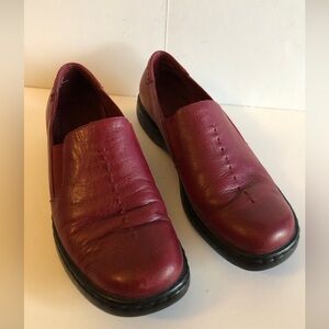 Naturalizer Women's Shoe Size 7.5M Music Blue Leather Slip-On Loafer 129N75